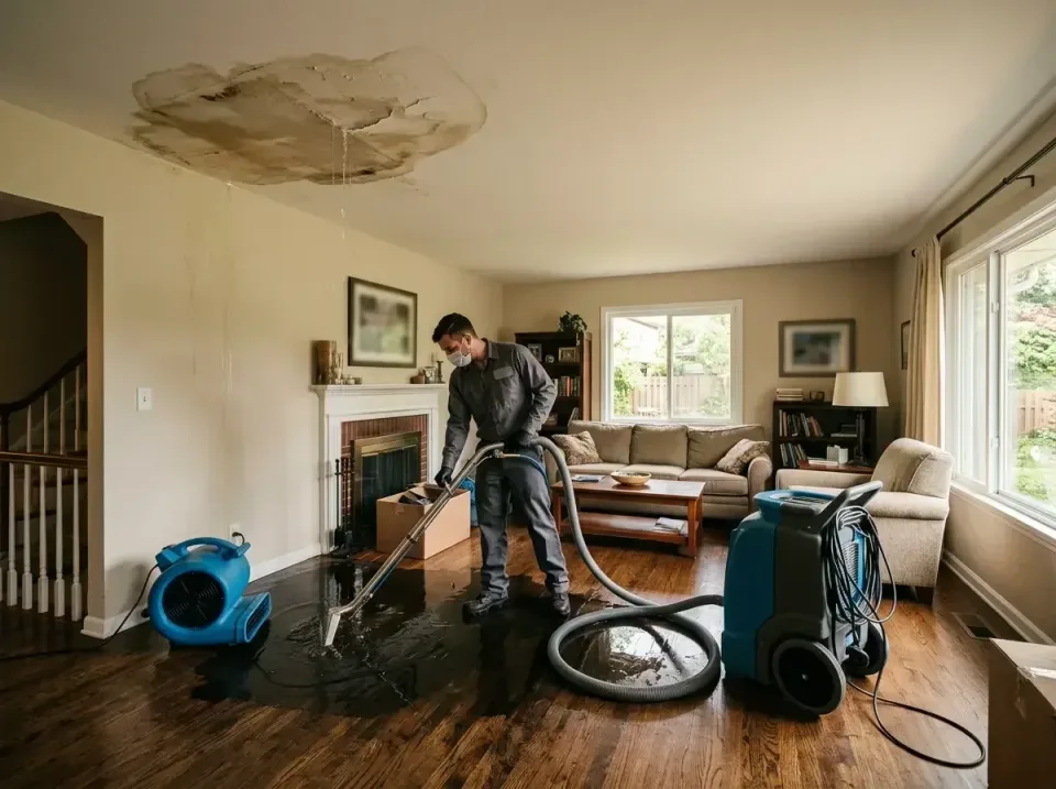 attic-pipe-burst-ceiling-drip-008 — frequently asked questions, Water Damage Restoration & Carpet Care in McGregor, FL